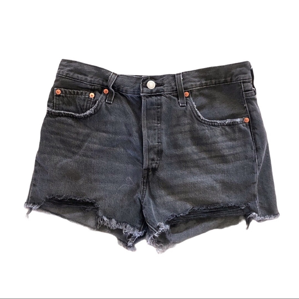 Levi’s 501 Denim Shorts Eat Your Words Size 29